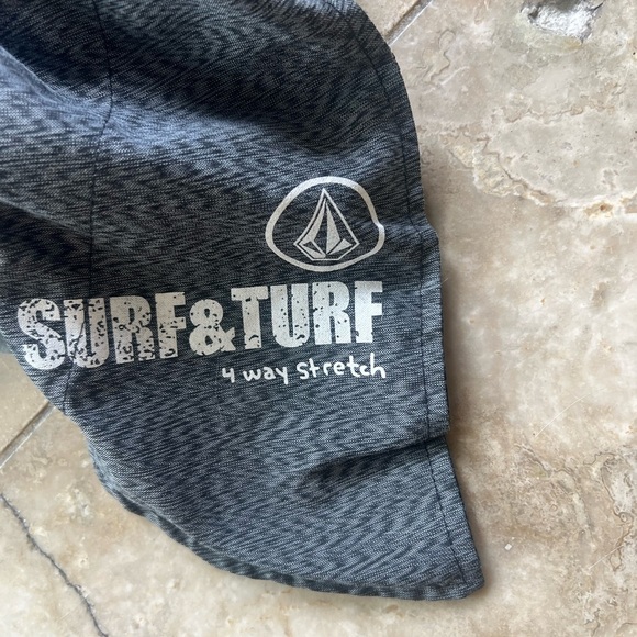 Volcom cargo short size 30 good condition green Surf  and Turf  four-way stretch - Picture 12 of 13